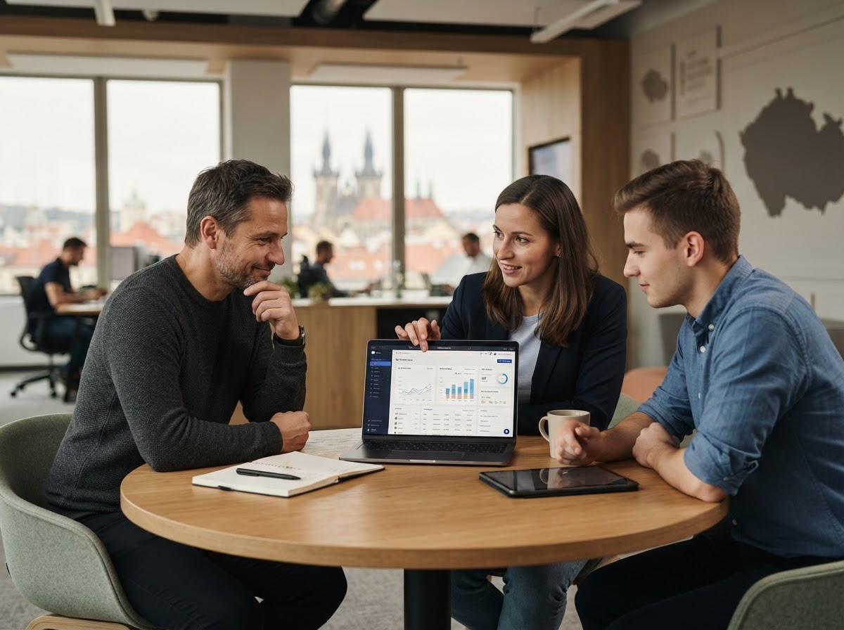Jančura Kapitál — tým a prostředí, kde probíhá analýza dat a vývoj investiční metodiky